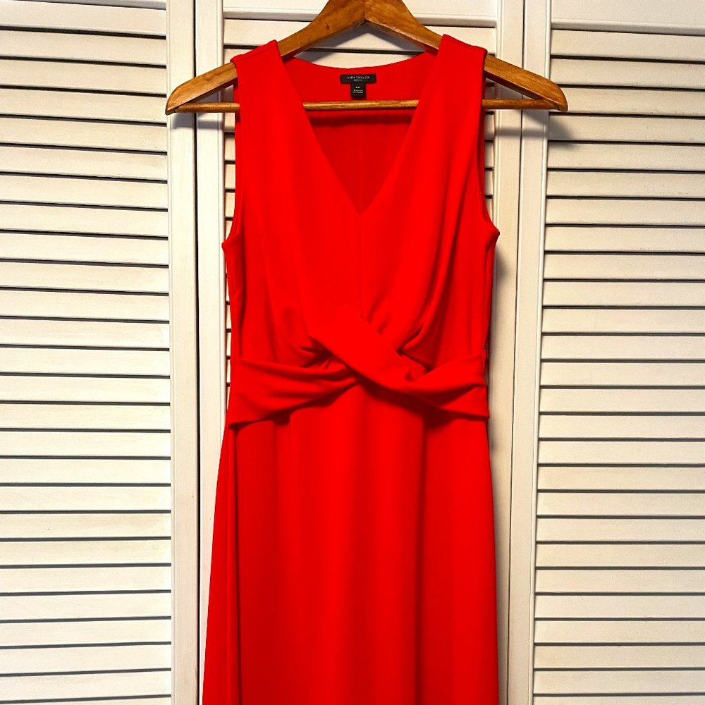 Red Ann Taylor Dress, XSP